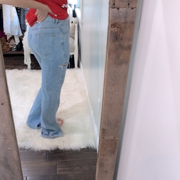 Heyson high rise distressed jeans size 11 - Picture 2 of 10